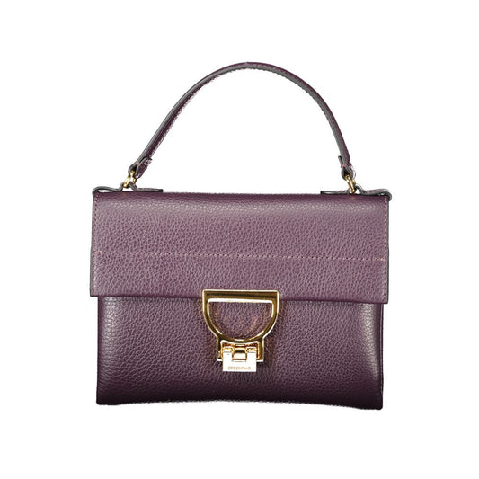 Coccinelle Purple Leather Women Handbag CO-39549