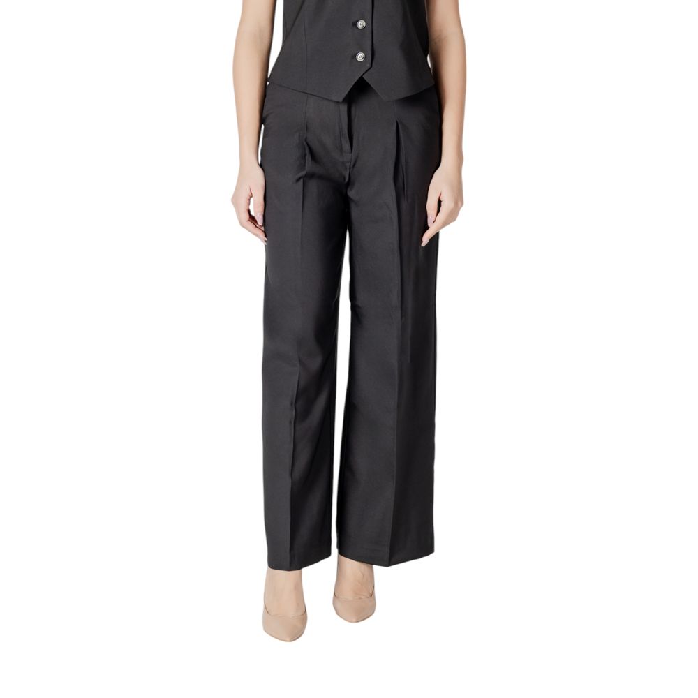 ICHI Black Polyester Casual Pants 1728,34 | XXS,71956299936,Black,Casual Pants - Pants - Clothing,Clothing,ICHI,New with tags,Pants - Clothing,Women