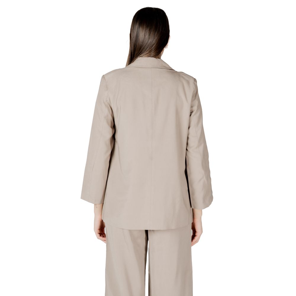 Only Beige Viscose Blazer 1728,71956299936,Beige,Blazers - Suits & Blazers - Clothing,Clothing,IT36|XXS,IT40|S,IT42|M,New with tags,Only,Suits & Blazers - Clothing,Women