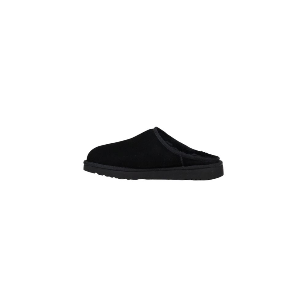 UGG Black Suede Leather Clogs 1728,71956299936,Black,Clogs - Flats - Shoes,EU 38 | US 5,Flats - Shoes,Men,New with tags,Shoes,UGG