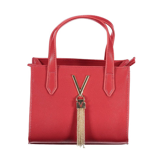 Mario Valentino Red Polyurethane Women Handbag 1728,67403481248,Bags,Handbags - Bags,Mario Valentino,New with tags,Red,Women