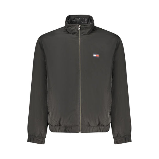 Tommy Hilfiger Black Polyester Men's Jacket 1728,67403481248,Black,Bombers - Jackets & Coats - Clothing,Clothing,Jackets & Coats - Clothing,L,M,Men,New with tags,S,Tommy Hilfiger,XL