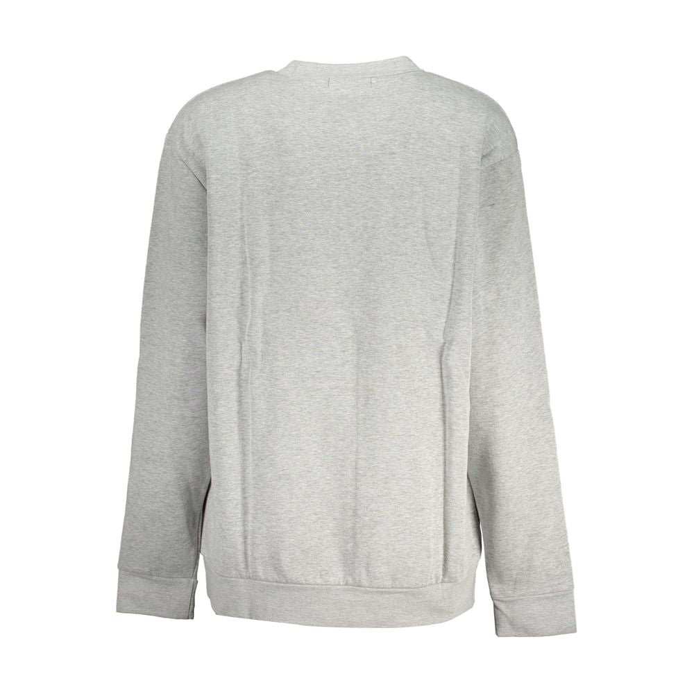 Cavalli Class Grigio Polyester Women Sweatshirt 1728,67403481248,Cavalli Class,Clothing,Gray,L,M,New with tags,Sweaters - Clothing,Sweatshirts - Sweaters - Clothing,Women,XL,XXL