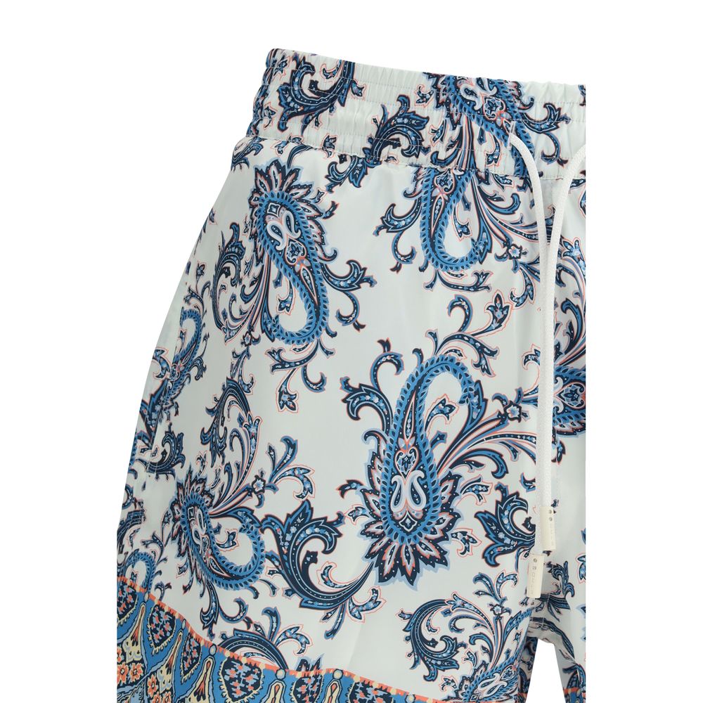 Etro Multicolor Polyester Short And Mini Shorts 1728,72470364320,Clothing,Etro,L,M,Men,Multicolor,New with tags,S,Short and Mini - Shorts - Clothing,Shorts - Clothing,XL