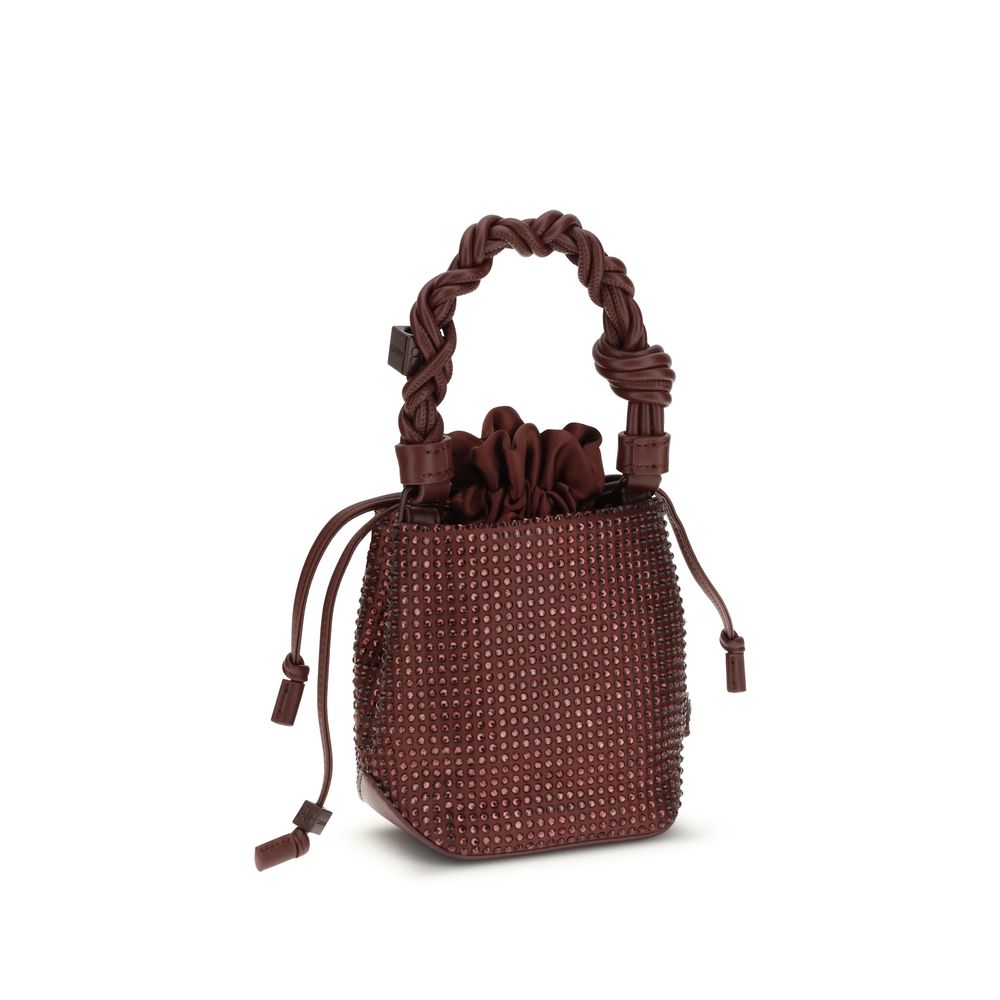 Ganni Bordeaux Recycled Polyester Handbag 1728,72470364320,Bags,Bordeaux,Ganni,Handbags - Bags,New with tags,Women