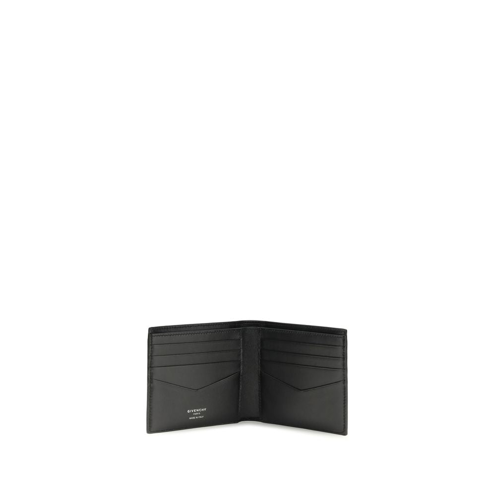 Givenchy Black Calf Leather Bos Taurus Wallet1728,72470364320,Accessories,Black,Givenchy,Men,New with tags,Wallets - Accessories,Wallets - Wallets - Accessories