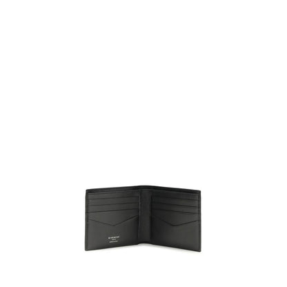 Givenchy Black Calf Leather Bos Taurus Wallet1728,72470364320,Accessories,Black,Givenchy,Men,New with tags,Wallets - Accessories,Wallets - Wallets - Accessories