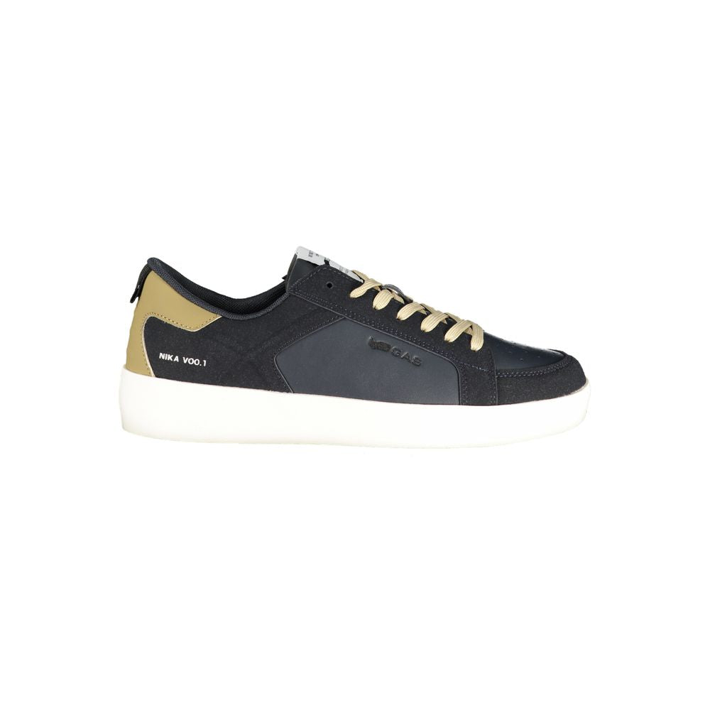 Gas Blue Polyurethane Men Sneaker 1728,67403481248,Athletic - Sneakers - Shoes,Blue,EU40/US7,EU41/US8,EU42/US9,EU43/US10,EU44/US11,EU45/US12,Gas,Men,New with tags,Shoes,Sneakers - Shoes