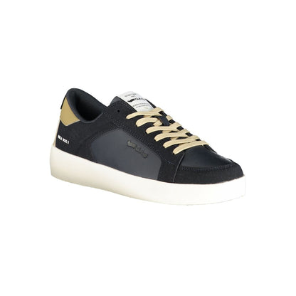 Gas Blue Polyurethane Men Sneaker 1728,67403481248,Athletic - Sneakers - Shoes,Blue,EU40/US7,EU41/US8,EU42/US9,EU43/US10,EU44/US11,EU45/US12,Gas,Men,New with tags,Shoes,Sneakers - Shoes