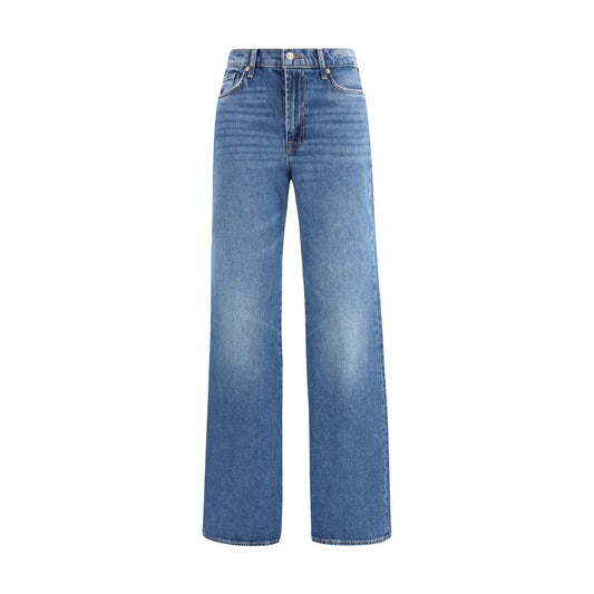 7FOR Blue Cotton Flared Jeans 1728,26,27,28,72470364320,7FOR,Blue,Clothing,Flared Jeans - Jeans Denim - Clothing,Jeans Denim - Clothing,New with tags,W25,Women