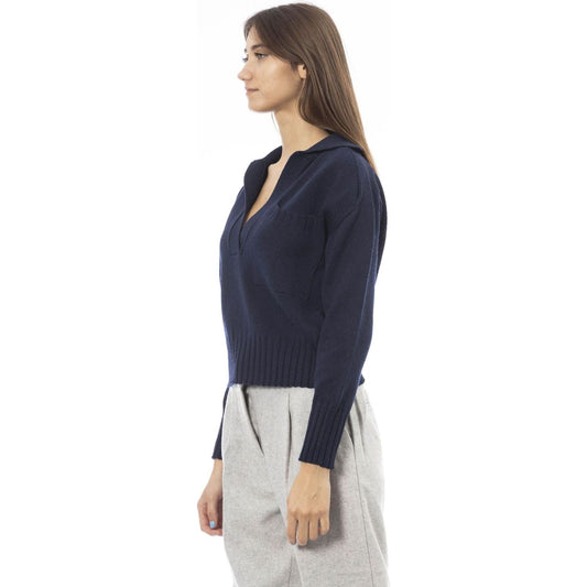 Alpha Studio Sweaters AD8362BE_9003BLUNOTTE:401113