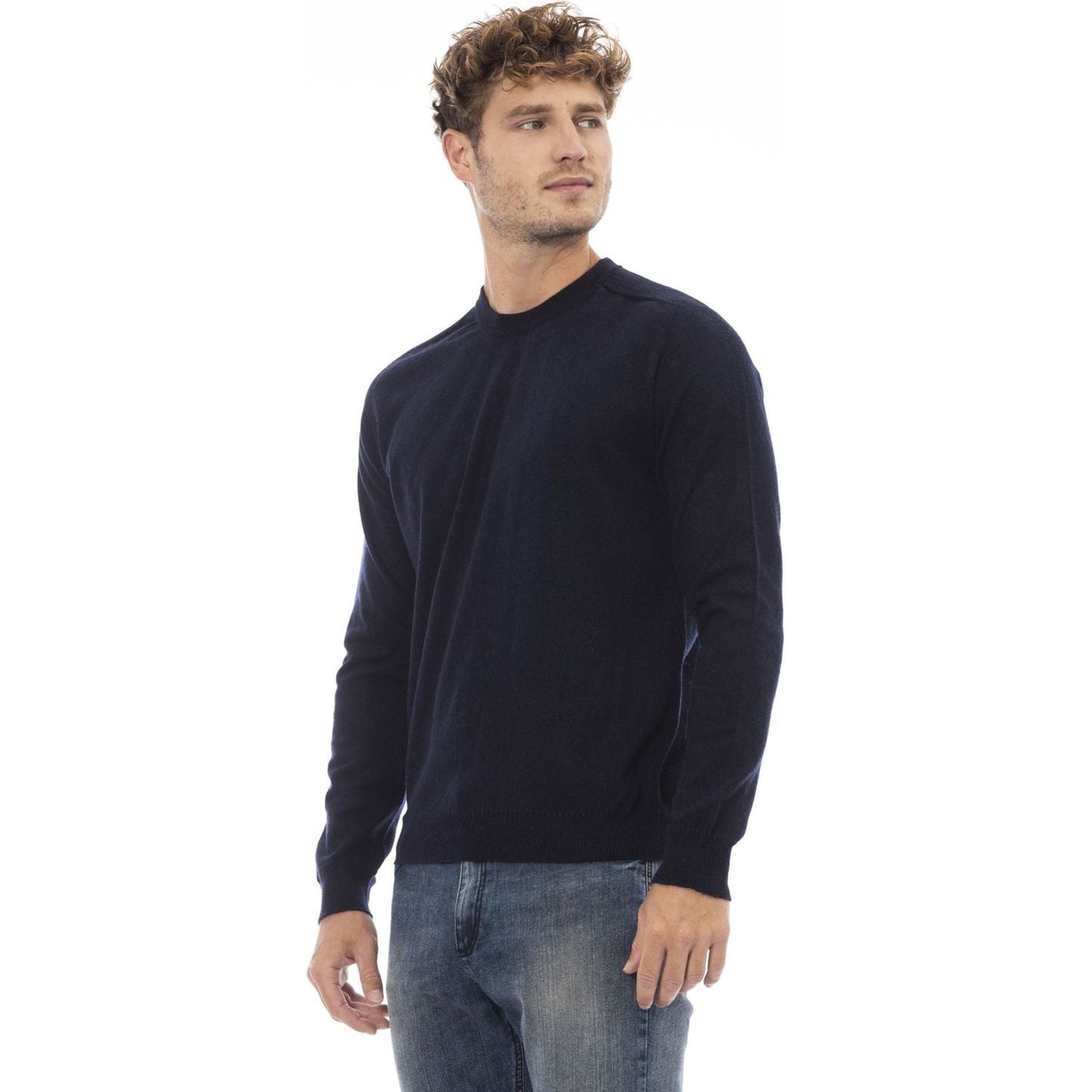 Alpha Studio Sweaters AU001C_1002BLUE:401395