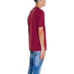 Armani Exchange Bordeaux Cotton T-Shirt AR-2786600129-IT52 | XL