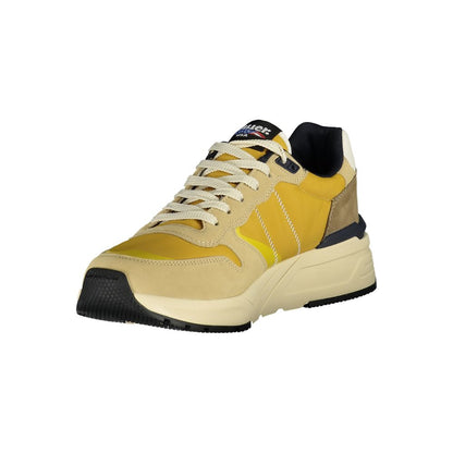 Blauer Beige Polyester Sneaker1728,67465543840,Athletic - Sneakers - Shoes,Beige,Blauer,EU43/US10,Men,Men - Shoes,New with tags,Shoes,Sneakers - Men - Shoes,Sneakers - Shoes