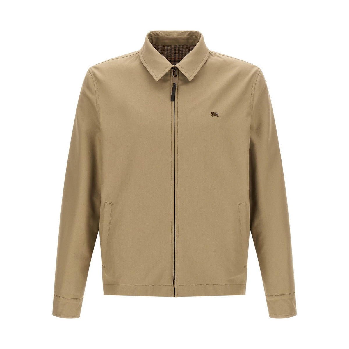 Burberry Beige Wool Shell Jacket