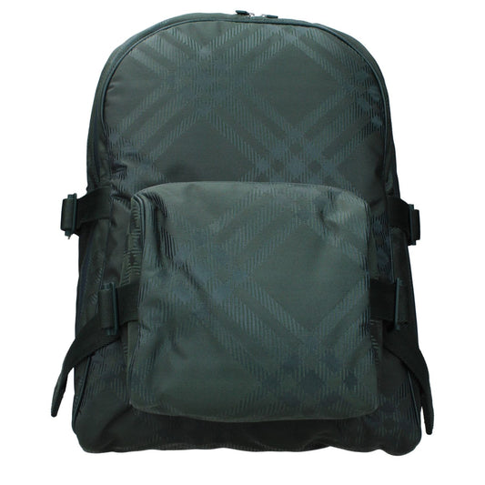 Burberry Green Fabric Backpack 1728,75667636384,Backpacks - Bags,Bags,Burberry,Green,Men,New with tags