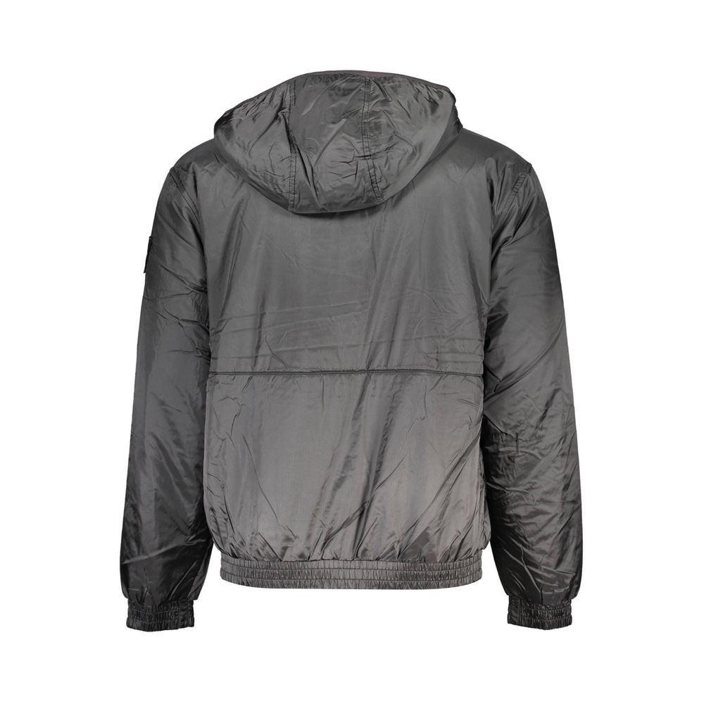 Calvin Klein Black Polyester Men's Jacket 1728,67403481248,Black,Calvin Klein,Clothing,Jackets & Coats - Clothing,L,M,Men,New with tags,Shell Jackets - Jackets & Coats - Clothing,XL