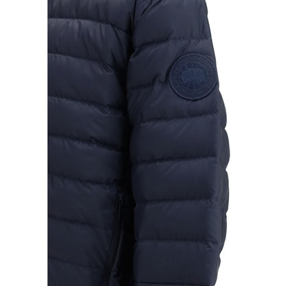 Canada Goose Blue Recycled Polyester Shell Jacket 1728,72470364320,Blue,Canada Goose,Clothing,Jackets & Coats - Clothing,L,M,Men,New with tags,S,Shell Jackets - Jackets & Coats - Clothing,XL,XXL