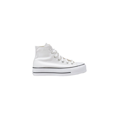 Converse White Polyester Platform Sneakers 1728,71956299936,Converse,EU36.5/US6.5,EU36/US6,EU37.5/US7.5,EU37/US7,EU38/US8,EU39.5/US9.5,EU39/US9,EU40/US10,EU41/US11,New with tags,Platform - Sneakers - Shoes,Shoes,Sneakers - Shoes,White,Women