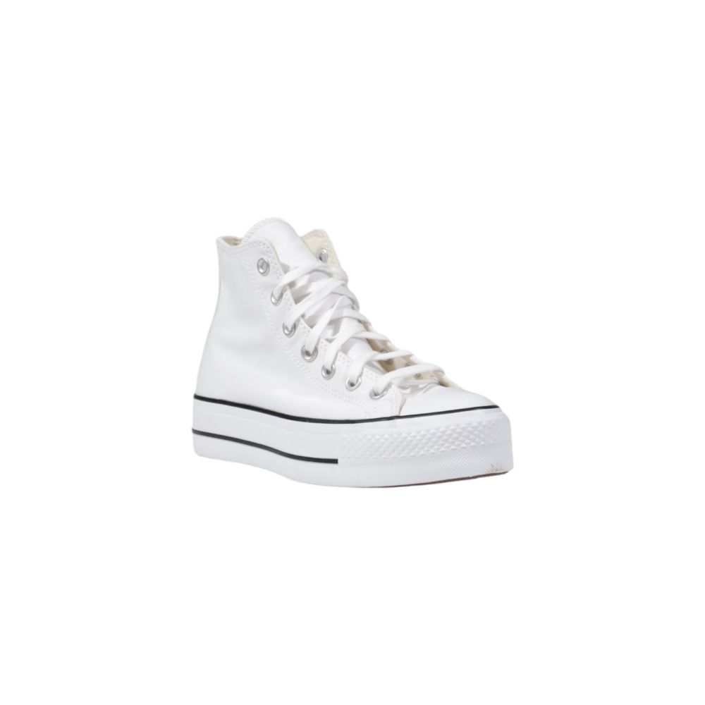 Converse White Polyester Platform Sneakers 1728,71956299936,Converse,EU36.5/US6.5,EU36/US6,EU37.5/US7.5,EU37/US7,EU38/US8,EU39.5/US9.5,EU39/US9,EU40/US10,EU41/US11,New with tags,Platform - Sneakers - Shoes,Shoes,Sneakers - Shoes,White,Women