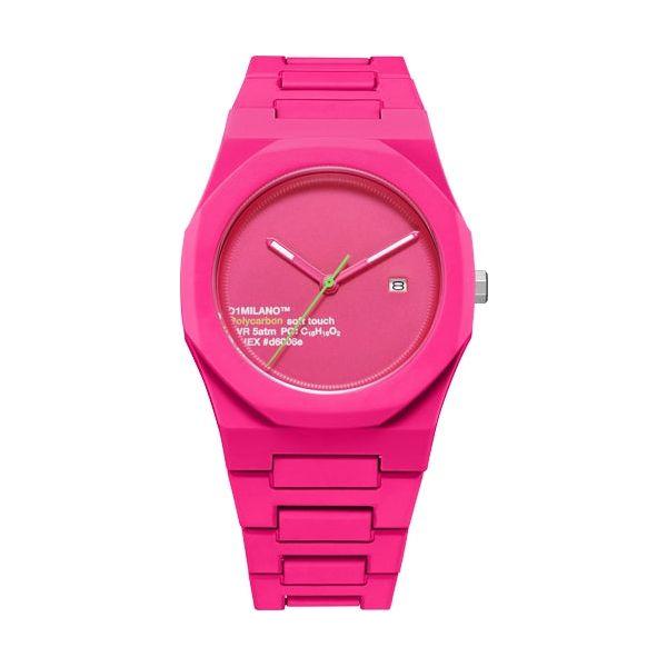 D1 MILANO Mod. POLYCARBON HOT PINK D1-PCBJ32