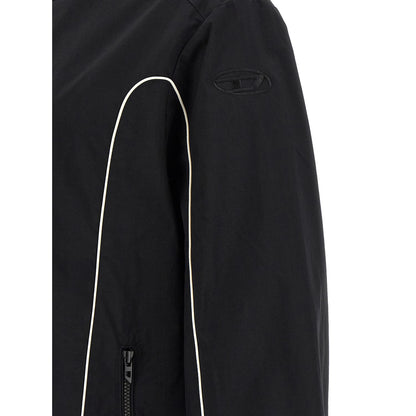 Diesel Black Polyamide Shell Jacket