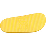 Dolce & Gabbana Yellow Rubber Slides Sandals Beachwear Shoes LA11842-39