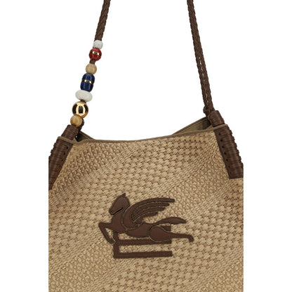 Etro Beige Raffia Shoulder Bag1728,72470364320,Bags,Beige,Etro,New with tags,Shoulder Bags - Bags,Women