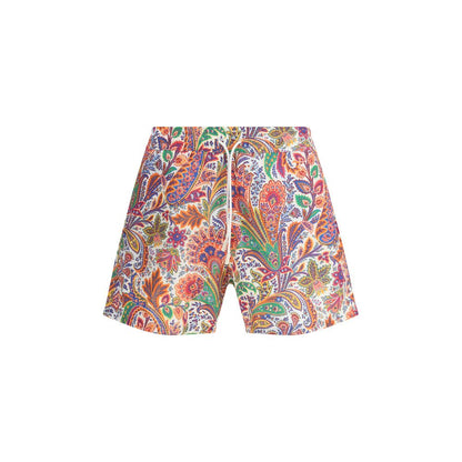 Etro Multicolor Polyester Short And Mini Shorts 1728,72470364320,Clothing,Etro,L,M,Men,Multicolor,New with tags,S,Short and Mini - Shorts - Clothing,Shorts - Clothing