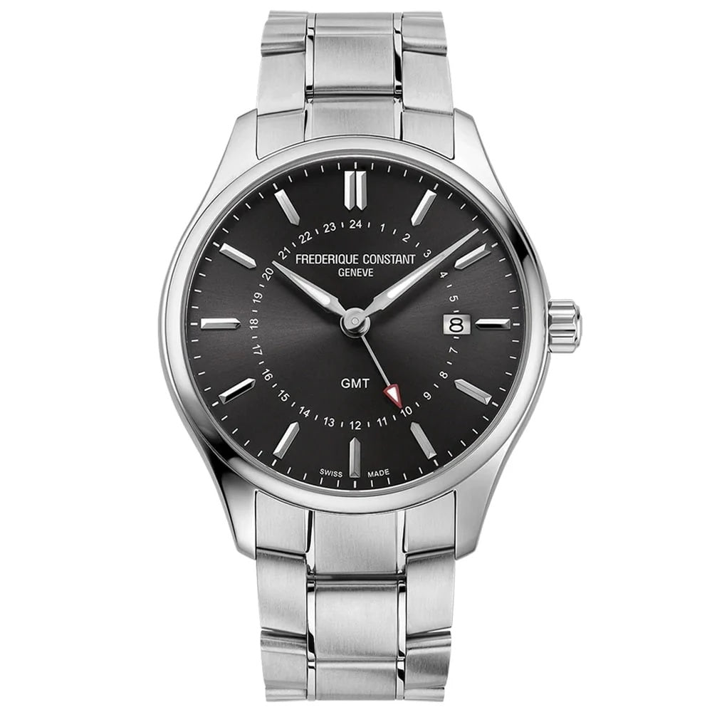 FREDERIQUE CONSTANT Mod. CLASSIC GMT Gent,LUXURY WATCHES,Wristwatch