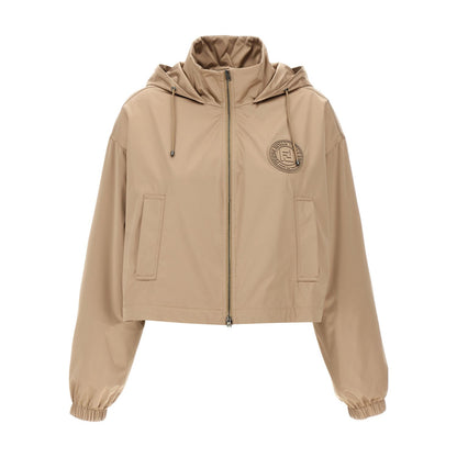 Fendi Brown Polyester Shell Jacket