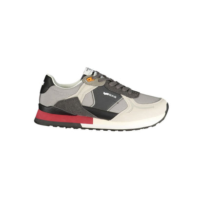 Gas Grey Polyurethane Men Sneaker 1728,67403481248,Athletic - Sneakers - Shoes,EU42/US9,Gas,Gray,Men,New with tags,Shoes,Sneakers - Shoes