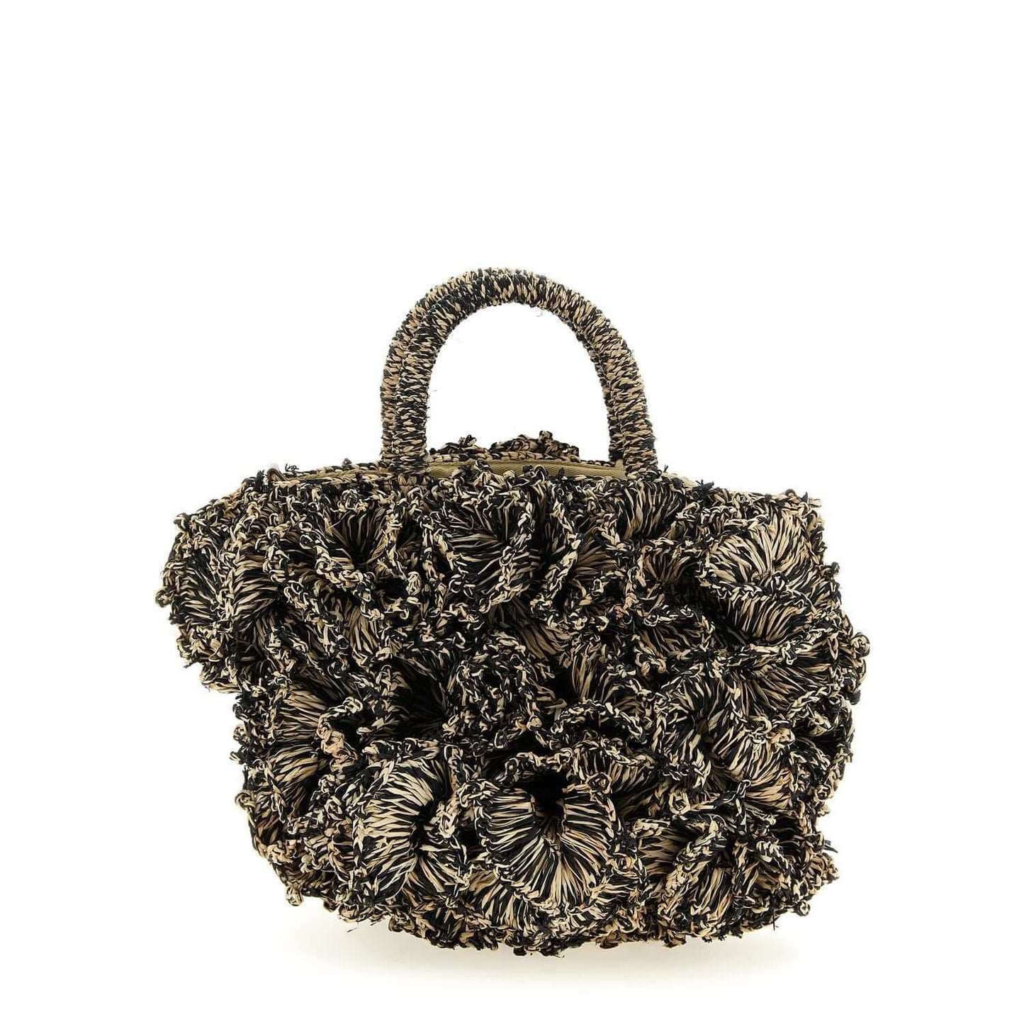 Ibeliv Bicolor Raffia Handbag