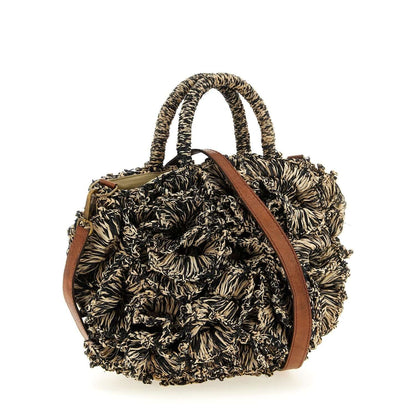 Ibeliv Bicolor Raffia Handbag