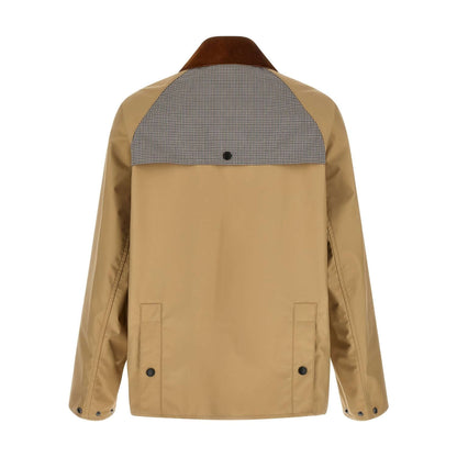 Junya Watanabe Beige Nylon Shell Jacket