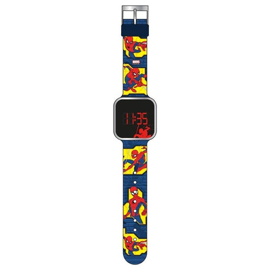 MARVEL Mod. SPIDERMAN - Led WatchBaby,Category-Watches,Gender-Men,Gender-Women,READY STOCKED WATCHES,Subcategory-WatchesMen,Subcategory-WatchesWomen,Wristwatch