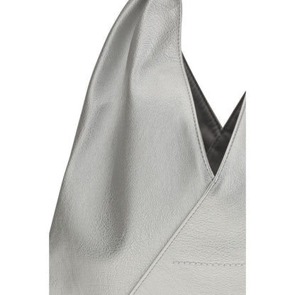 MM6 Silver Polyethylene Handbag 1728,72470364320,Bags,Handbags - Bags,MM6,New with tags,Silver,Women