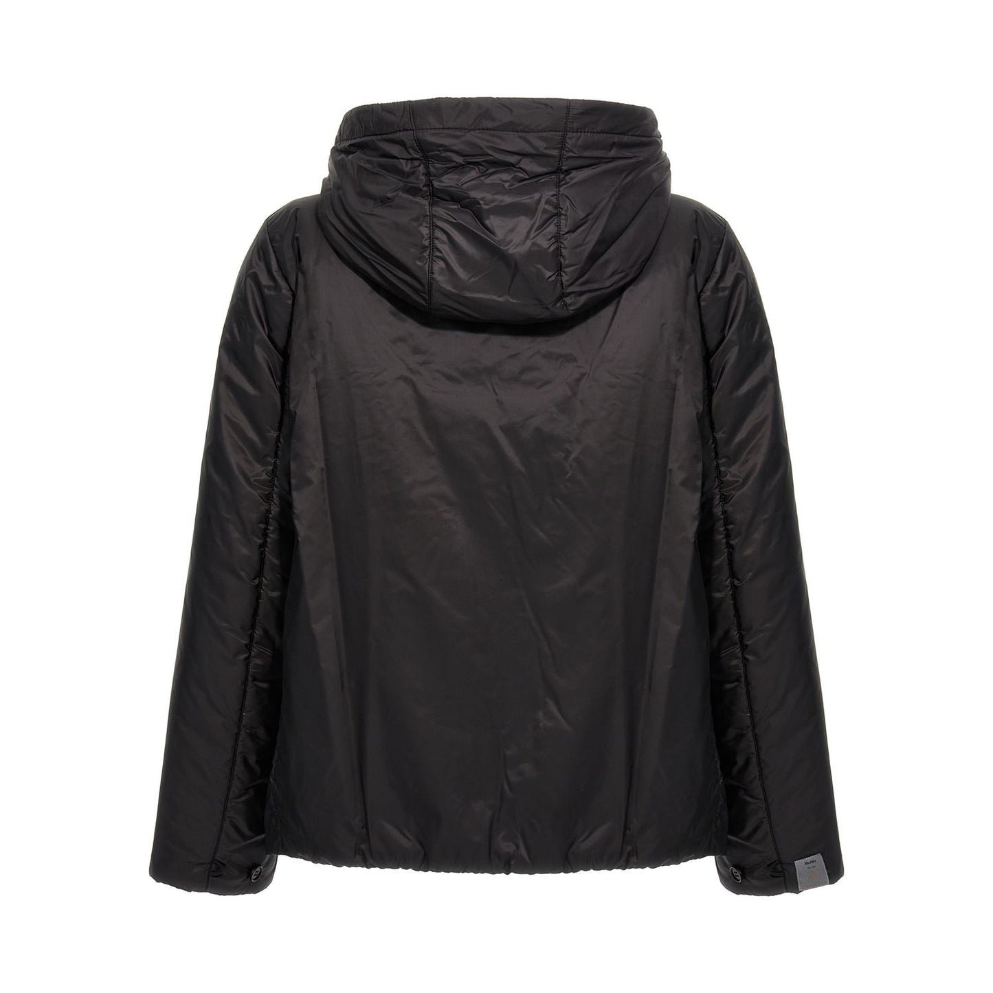 Max Mara Black Polyester Shell Jacket
