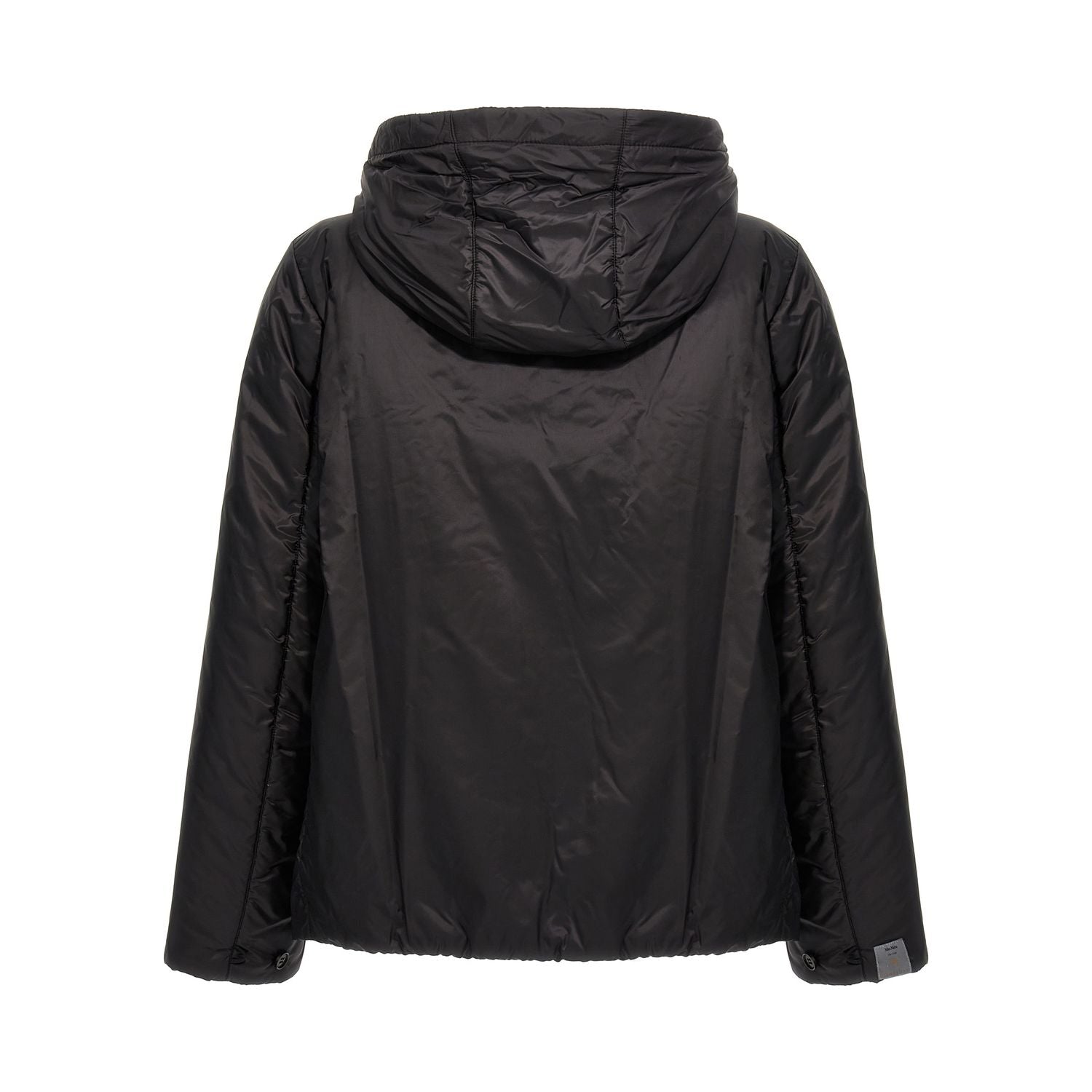 Max Mara Black Polyester Shell Jacket