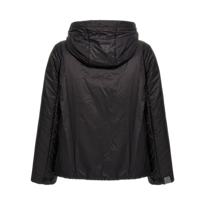 Max Mara Black Polyester Shell Jacket