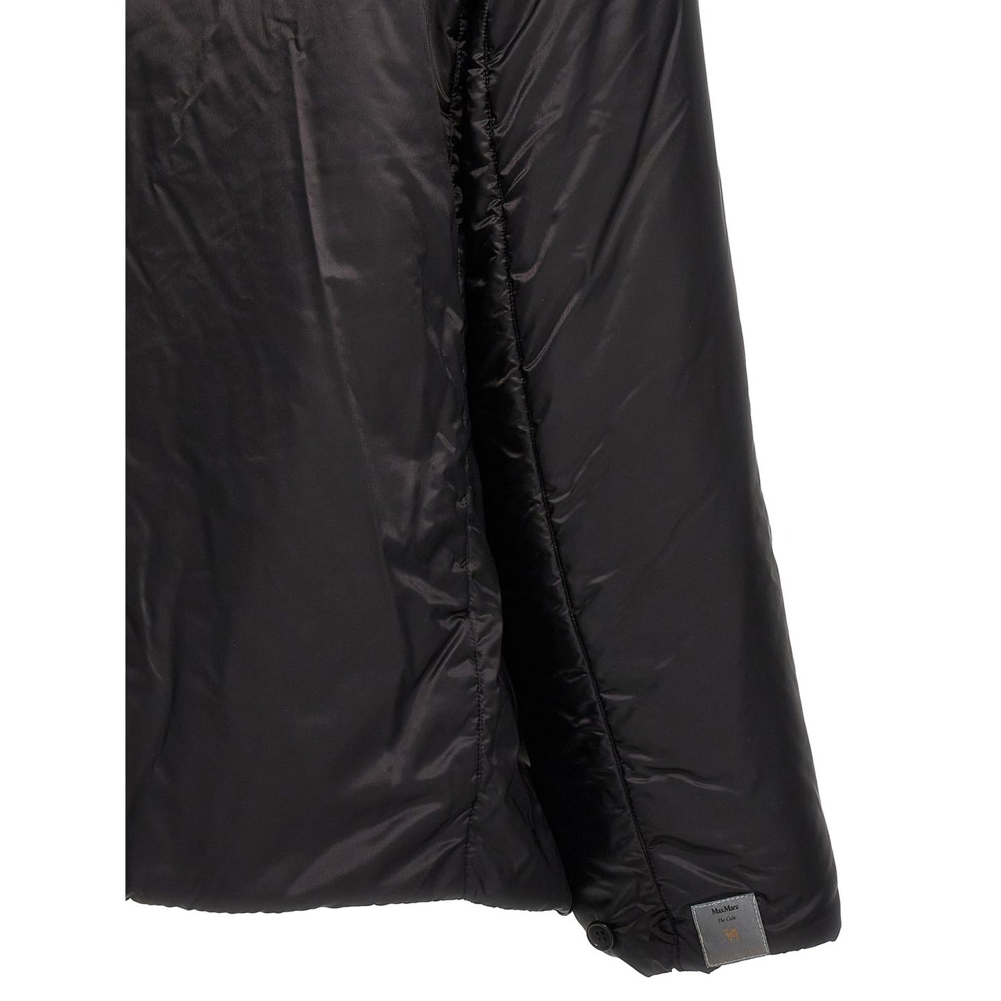 Max Mara Black Polyester Shell Jacket