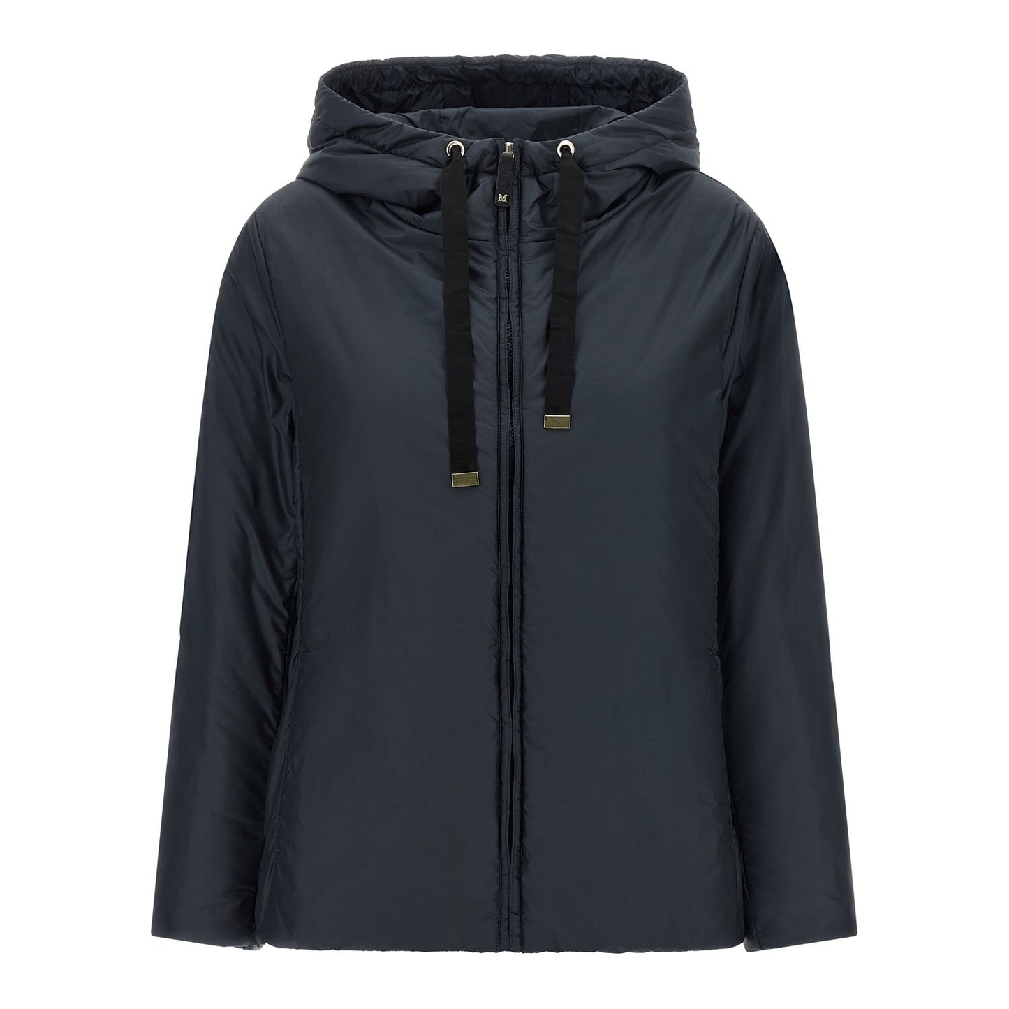 Max Mara Blue Polyester Shell Jacket