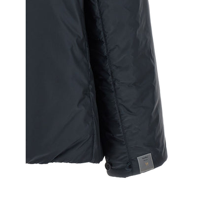 Max Mara Blue Polyester Shell Jacket