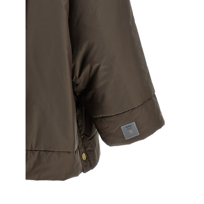 Max Mara Brown Polyester Shell Jacket
