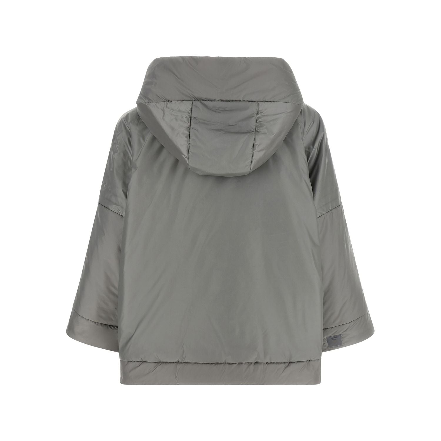 Max Mara Gray Polyester Shell Jacket