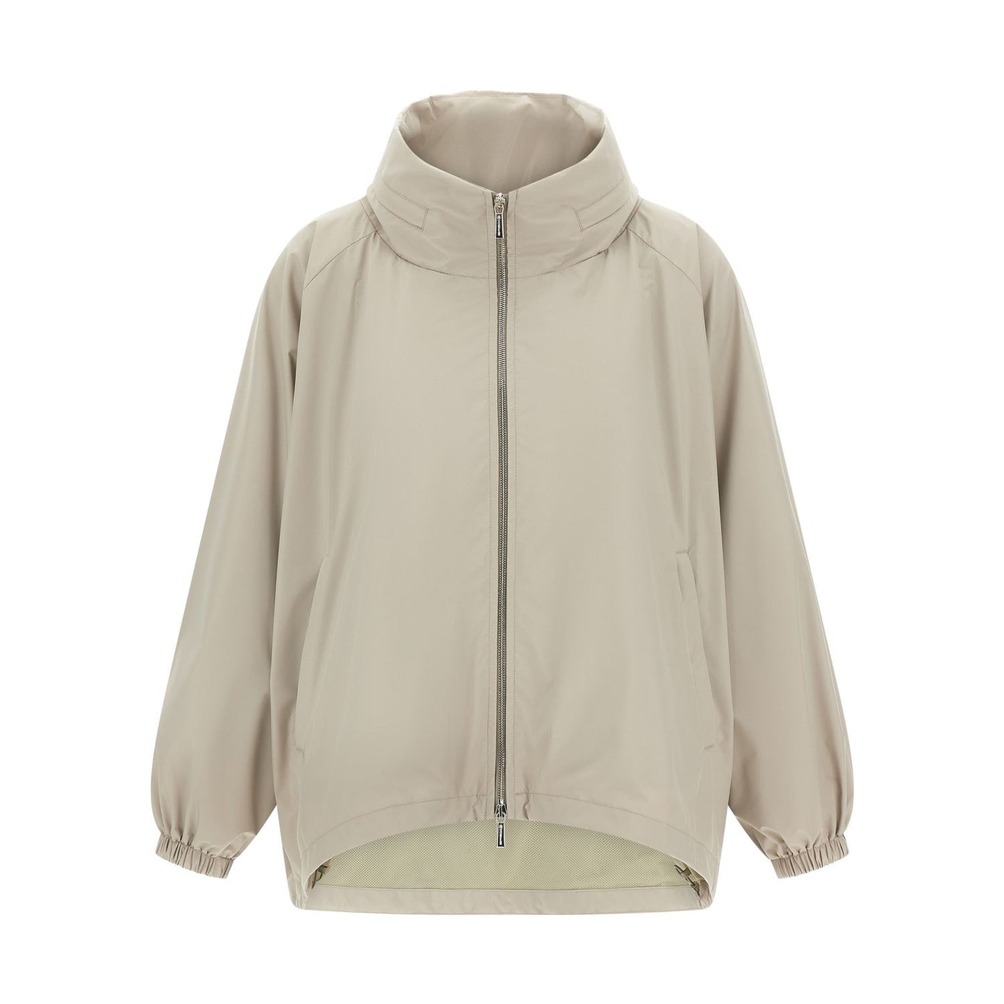 MooRER Gray Polyester Shell Jacket
