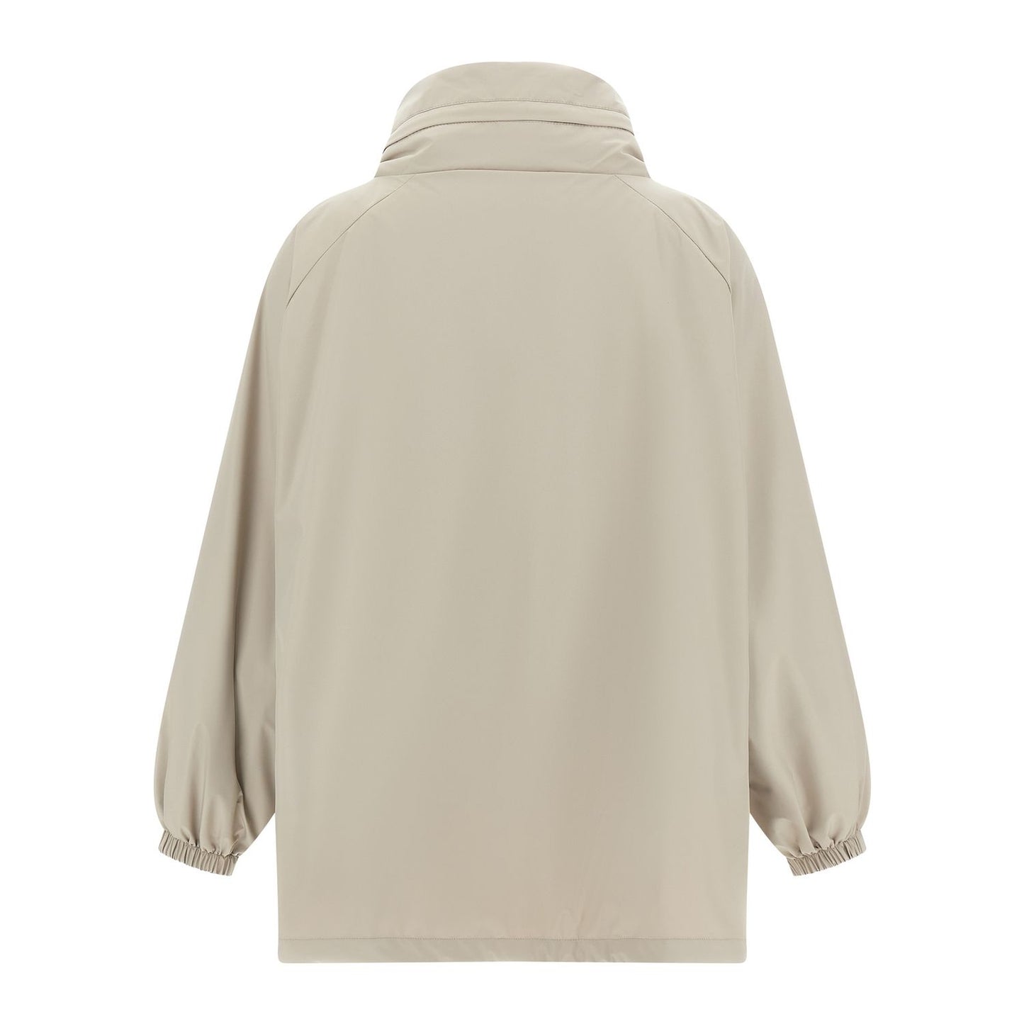 MooRER Gray Polyester Shell Jacket
