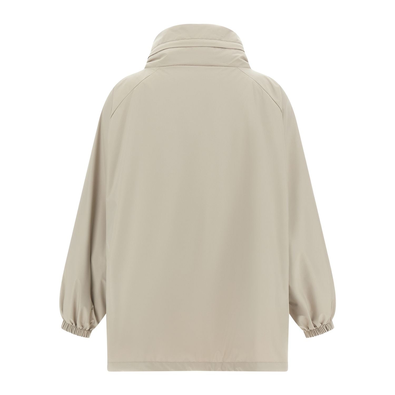 MooRER Gray Polyester Shell Jacket