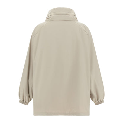 MooRER Gray Polyester Shell Jacket