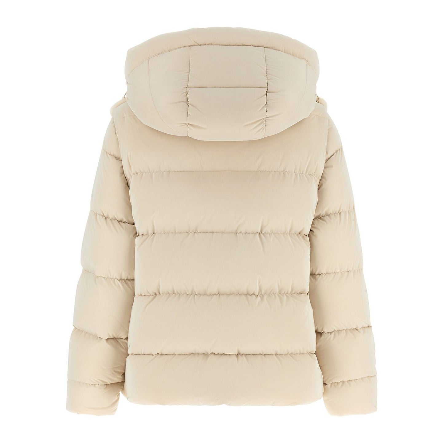 MooRER White Wool Shell Jacket